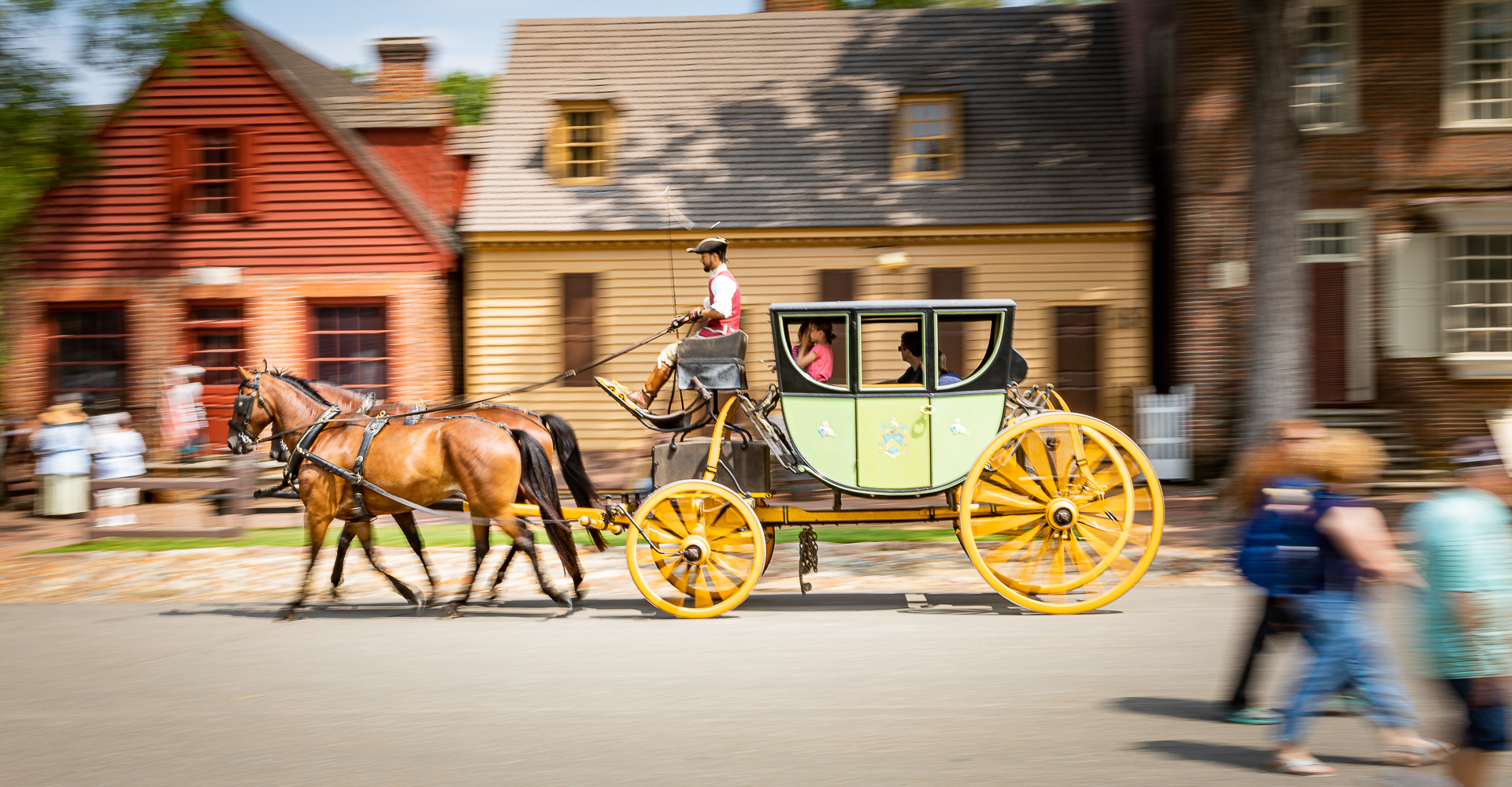 Larger Pano of panned carriage