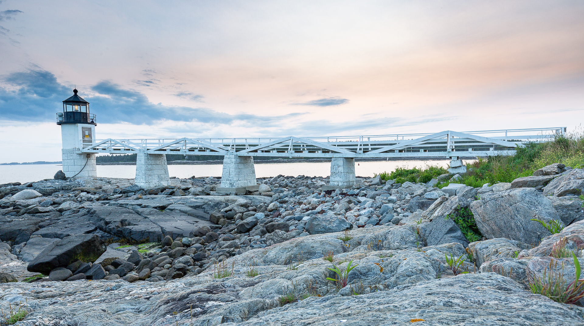 Marshall Point Light Station in Port Clyde, Maine