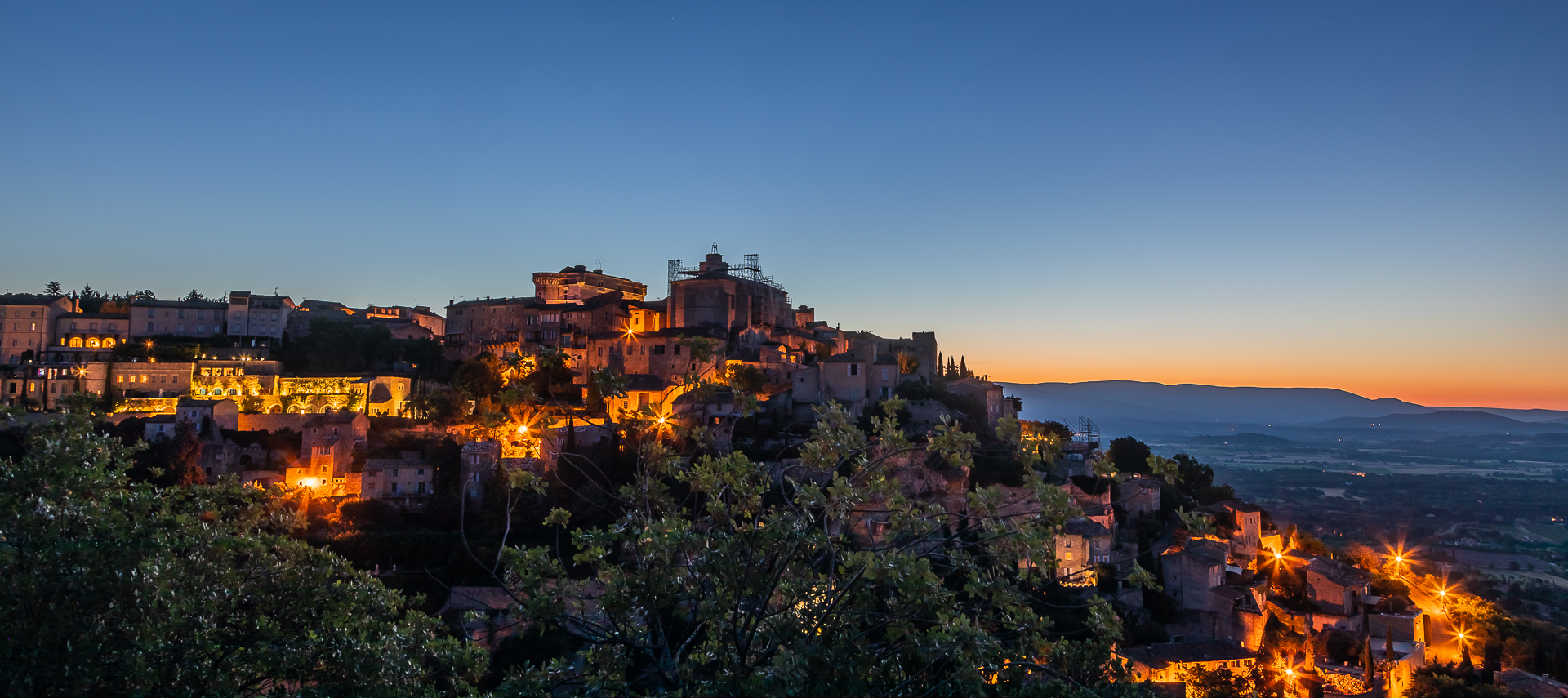 Sunrise Behind Gordes, France