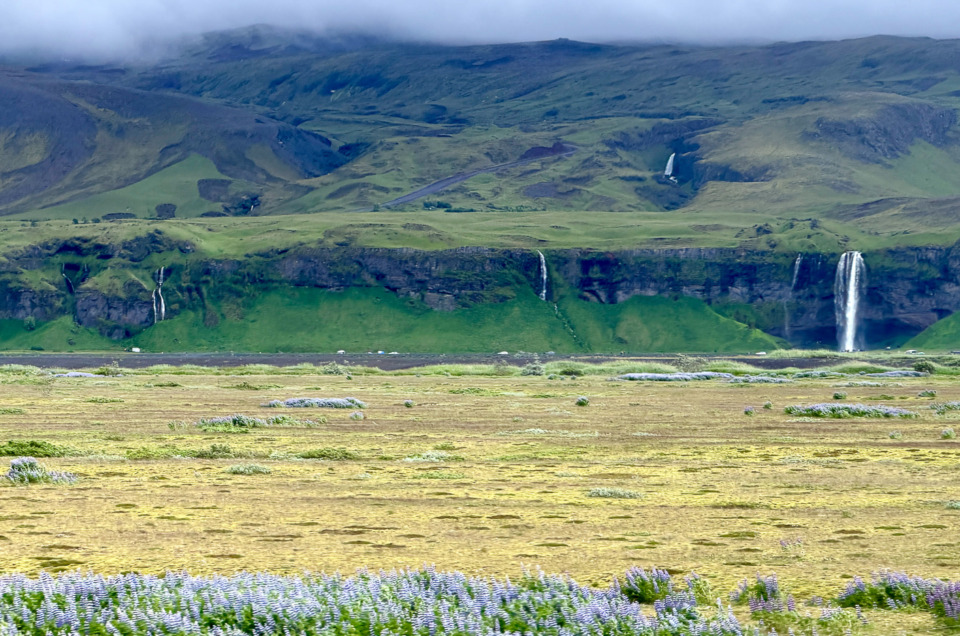 Pano of Waterfalls in Iceland